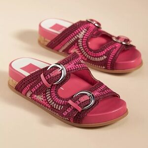 Dolce Vita Pink and Red Sandals